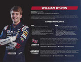 AUTOGRAPHED 2018 William Byron #24 Liberty University Racing (Hendrick Motorsports Camaro) Monster Energy Cup Series Signed Picture 9X11 Inch NASCAR Hero Card Photo with COA