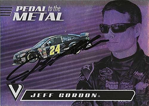 pedal to the metal nl AUTOGRAPHED Jeff Gordon 2021 Panini Chronicles Black Racing PEDAL TO THE  METAL (#24 Drive To End Hunger Team) Signed NASCAR Collectible Trading Card