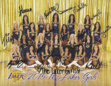 22X AUTOGRAPHED The Laker Girls 2015-2016 Los Angeles Lakers Basketball Team Signed Picture 8X10 Inch Photo with COA