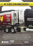 AUTOGRAPHED Jeff Gordon 2011 Press Pass Stealth Racing PIT CREW (#24 Drive to End Hunger Chevrolet Team) Hendrick Motorsports Signed NASCAR Collectible Trading Card with COA