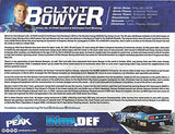AUTOGRAPHED 2019 Clint Bowyer #14 Peak Antifreeze Ford Mustang (Stewart-Haas Racing) Monster Energy Cup Series Signed Collectible Picture NASCAR 9X11 Inch Hero Card Photo with COA