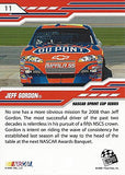 AUTOGRAPHED Jeff Gordon 2008 Press Pass Stealth Racing RED CHROME PARALLEL (#24 DuPont Team) Hendrick Motorsports Signed NASCAR Collectible Trading Card with COA