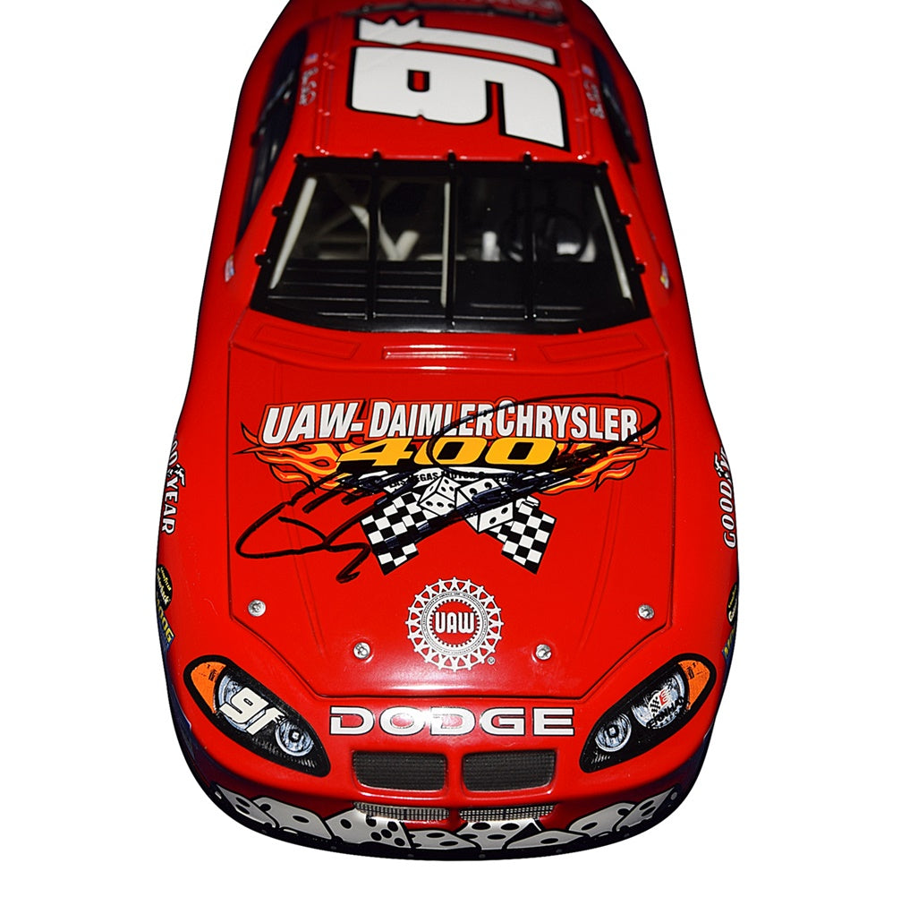 AUTOGRAPHED 2004 Bill Elliott #91 Las Vegas Race (UAW