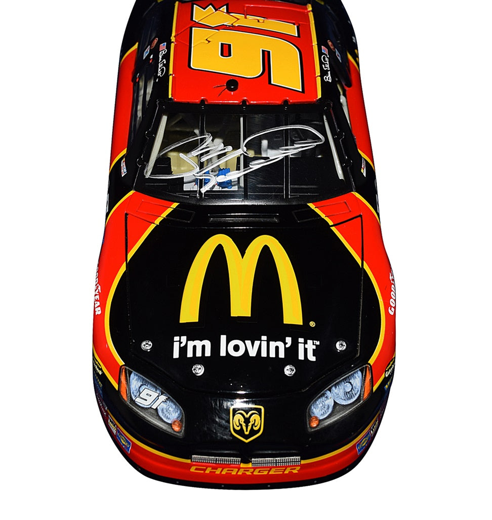 AUTOGRAPHED 2005 Bill Elliott #91 McDonalds Racing 50TH 