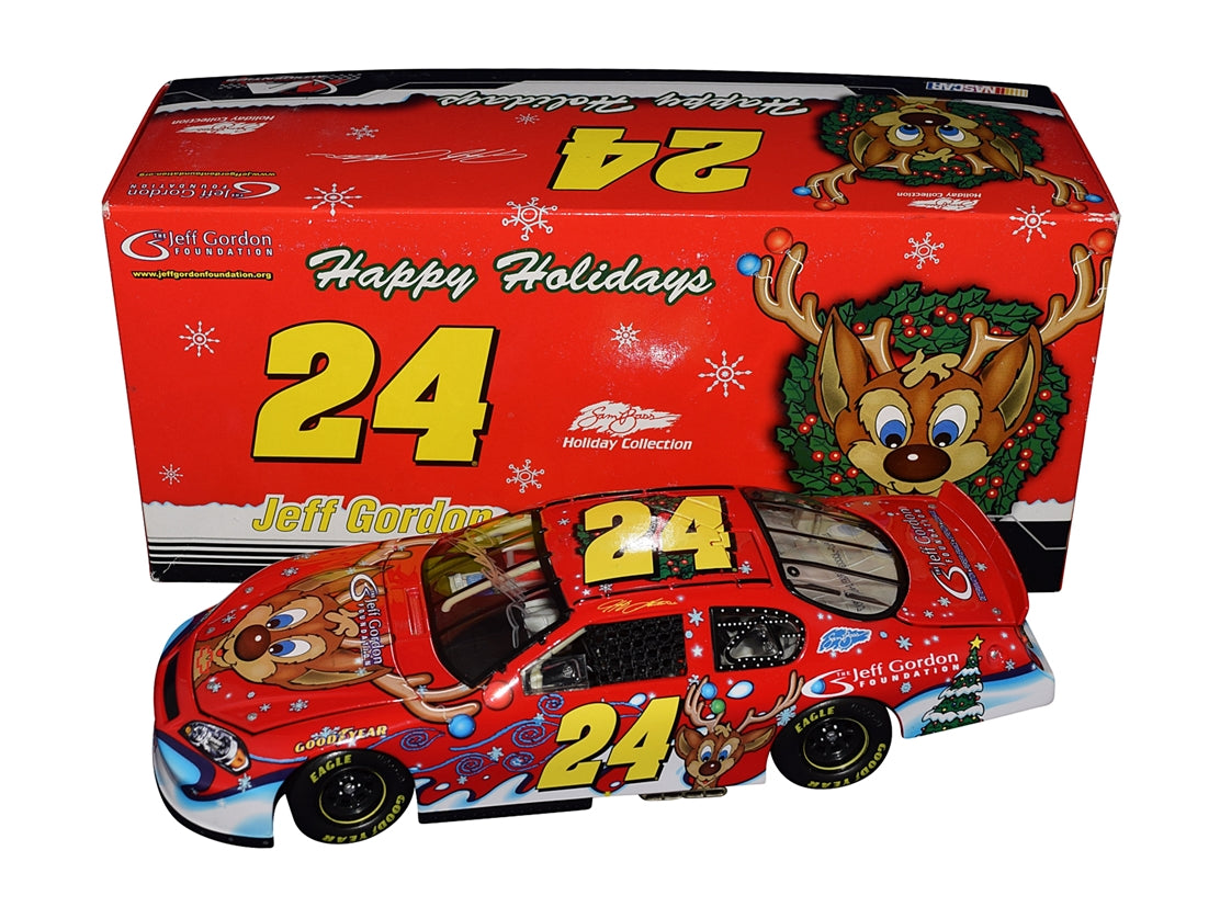 デパート 送料無料 #24 Gordon Jeff 2007 AUTOGRAPHED Foundation Car Holiday ミニカー
