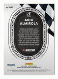 AUTOGRAPHED Aric Almirola 2022 Donruss Racing VICTORY LAPS (New Hampshire Race Win) Rare Insert Signed NASCAR Collectible Trading Card with COA