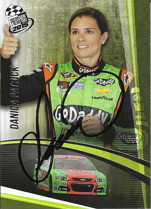 Danica Patrick Go Daddy order Signed display