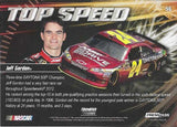 AUTOGRAPHED Jeff Gordon 2012 Press Pass Ignite Racing TOP SPEED (#24 Drive To End Hunger Team) Signed Collectible NASCAR Trading Card with COA