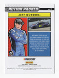 AUTOGRAPHED Jeff Gordon 2022 Donruss Racing ACTION PACKED (#24 Pepsi Team) Rare Insert Signed NASCAR Collectible Trading Card with COA