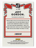 AUTOGRAPHED Jeff Gordon 2022 Donruss Racing RAINBOW WARRIOR (#24 DuPont Team) Signed NASCAR Collectible Trading Card with COA