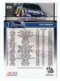 AUTOGRAPHED Kyle Busch 2005 Press Pass Racing (#5 Lowes Busch Series Team) Hendrick Motorsports Rookie Signed NASCAR Collectible Trading Card with COA