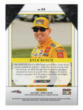 AUTOGRAPHED Kyle Busch 2022 Donruss Racing ELITE SERIES (#18 M&Ms Team) Rare Insert Signed NASCAR Collectible Trading Card with COA