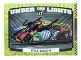 AUTOGRAPHED Kyle Busch 2022 Donruss Racing UNDER THE LIGHTS Rare Insert Signed NASCAR Collectible Trading Card with COA