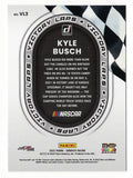 AUTOGRAPHED Kyle Busch 2022 Donruss Racing VICTORY LAPS (Kansas Race Win) Rare Insert Signed NASCAR Collectible Trading Card with COA