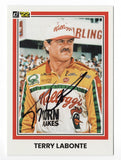 AUTOGRAPHED Terry Labonte 2022 Donruss Racing TEXAS TERRY (#5 Kelloggs Team) Signed Collectible NASCAR Trading Card with COA