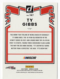 AUTOGRAPHED Ty Gibbs 2022 Donruss Racing (#54 Sport Clips Driver) Joe Gibbs Racing Xfinity Series Signed NASCAR Collectible Trading Card with COA