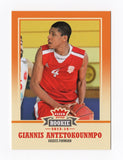 Giannis Antetokounmpo 2013-14 Fleer Retro OFFICIAL ROOKIE Rare Milwaukee Bucks Basketball Collectible Trading Card #47