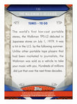2011 Topps American Pie The Walkman Is Released Holofoil Card #135 - '70s-inspired card, perfect for collectors and fans.