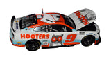 Perfect gift for NASCAR fans - 2022 Chase Elliott & Alan Gustafson #9 Hooters Racing Diecast Car with COA.