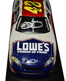 Featuring American Heroes tribute graphics, this 2007 diecast captures the spirit of patriotism and high-speed performance. Signed by Johnson and Knaus, it’s officially licensed, 1/24 scale, and designed for fans who value motorsports history. A collector’s item that honors both NASCAR heritage and the men and women who serve.