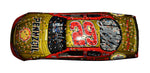 Side view of the autographed 2007 Kevin Harvick #29 Pennzoil Daytona 500 win diecast, featuring the liquid color finish and raced version details. Signed by Harvick and Richard Childress, this diecast is a rare collectible, with only 729 units produced, making it an essential item for diecast collectors.