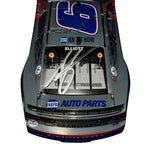 Top view of the 2022 Chase Elliott & Alan Gustafson #9 NAPA Salutes Coca-Cola 600 Car diecast with patriotic colors and signature details. With only 24 units produced, this signed diecast is a rare find and an excellent gift for NASCAR fans. Comes with a Certificate of Authenticity (COA).