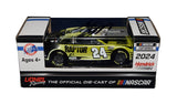 2X AUTOGRAPHED 2024 William Byron #24 Raptor (Next Gen Camaro) Hendrick Motorsports (Signed Twice) Action 1/64 Scale NASCAR Diecast Car with COA