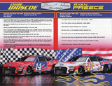 Official dual-signed 9x11 NASCAR Hero Card showcasing Preece and Briscoe’s 2023 Talladega Nights-themed cars. Featuring bold colors and authentic signatures, this fun tribute piece includes a COA. It’s a standout collectible and a great gift for fans of the sport or the hit movie.