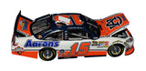 Limited edition #15 Auburn Talladega NASCAR diecast personally autographed by Michael Waltrip and Cam Newton, featuring vibrant championship-themed design elements, 1/24 scale detail, and exceptional appeal for sports memorabilia enthusiasts and collectors.