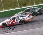 2X AUTOGRAPHED Kevin Harvick & Richard Childress 2023 RCR Final Season #4EVER A CHAMPION Dual Signed 8x10 Inch Picture Racing Photo with COA