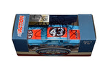 Close-up view of the Signed 1984 Richard Petty #43 STP Racing Diecast Car, celebrating his 200th NASCAR victory at Daytona, with included Certificate of Authenticity.