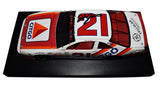 Signed Lionel 1/24 Scale Dale Jarrett #21 Citgo Diecast Car - Front View: Experience the thrill of the race with this stunning front view of the Dale Jarrett #21 Citgo Diecast Car. The authentic signatures, obtained through exclusive signings and garage access, add an extra layer of prestige to this meticulously crafted replica. As a 1/24 scale model by Lionel, this masterpiece perfectly captures the spirit of competition and the excitement of victory that defines NASCAR.
