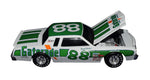 Relive the golden era of NASCAR with the Autographed 1995 #88 Darrell Waltrip Gatorade Racing Vintage Black Window Bank Diecast Car. Limited vintage collectible, it proudly displays exclusive signatures acquired through special signings and HOT Pass access. COA included – the ultimate gift for racing enthusiasts and collectors.