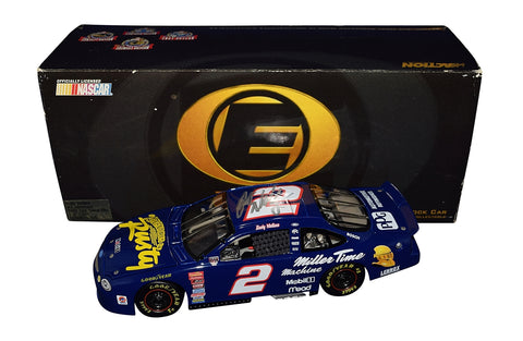 Autographed Rusty Wallace #2 Adventures Of Rusty MILLER TIME MACHINE Diecast Car