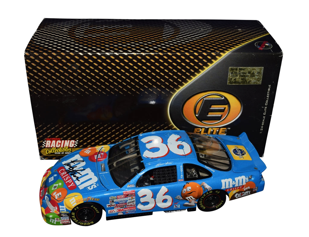 Autographed 1999 Ernie Irvan #36 M&M's Crispy Diecast Car | COA