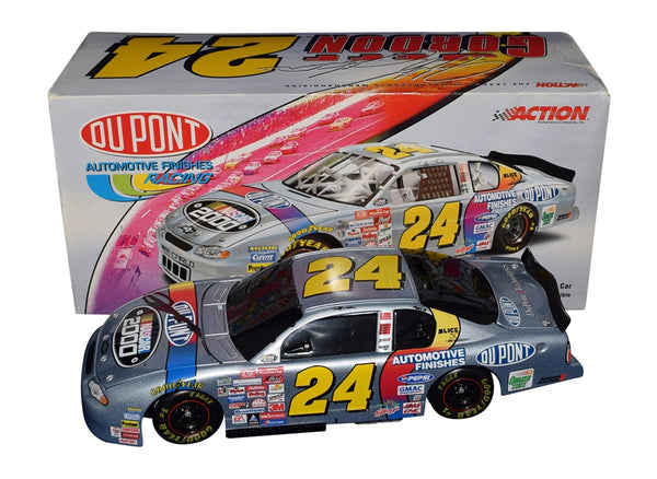 Autographed 2000 Jeff Gordon #24 DuPont SILVER NASCAR 2000 