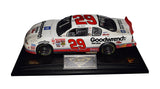 AUTOGRAPHED 2001 Kevin Harvick #29 White Goodwrench ATLANTA 1ST CAREER WIN (Raced Version) Vintage Revell Series Rare Signed 1/24 Scale NASCAR Diecast Car with COA (#0985 of only 1,500 produced)