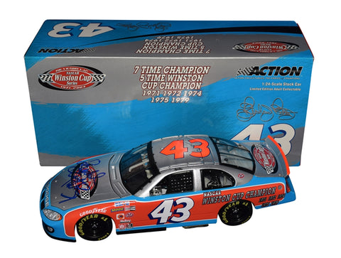 Autographed Richard Petty #43 STP Racing Diecast Car - Limited Edition Victory Lap Series Collectible