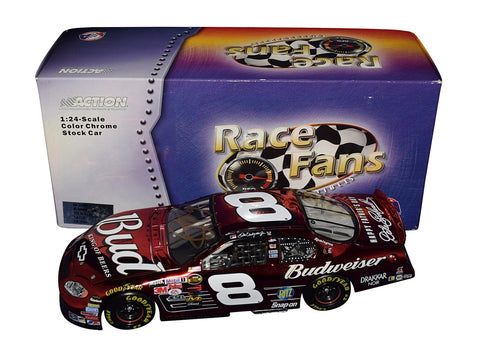 Elevate your collection with this autographed 2004 Dale Earnhardt Jr. #8 Budweiser Diecast Car. Limited inventory available, each with a Certificate of Authenticity.