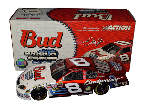 Add a piece of sports history to your collection with this autographed 2004 Dale Earnhardt Jr. #8 Budweiser Diecast Car. Limited inventory, each with a Certificate of Authenticity.