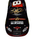 Own a piece of racing and music culture with this autographed 2004 Dale Jr. #8 Budweiser Diecast Car featuring signatures from the Dave Matthews Band. Perfect for fans and collectors alike.