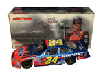 Own a piece of NASCAR history with this autographed 1/24 scale Jeff Gordon diecast car, commemorating his thrilling CALIFORNIA WIN in 2004.