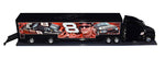 Rare Limited Edition Dale Earnhardt Jr. Signed Hauler - Only 150 Made Description: A glimpse of the rare and limited edition Dale Earnhardt Jr. #8 Budweiser Black 3 DAYS OF DALE Talladega Dale Sr. Tribute Signed Action Collectible Hauler. With only 150 made, it's a highly sought-after item for avid NASCAR fans and collectors alike.