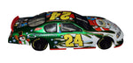 Authentic Jeff Gordon #24 Christmas Santa Car Signed Diecast - Back View: Detailed design elements and JG Foundation branding make this holiday-themed diecast car a valuable addition to any collection, perfect for display or gifting.