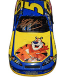 Custom-Made Autographed Kyle Busch Kelloggs Racing Diecast Car Description: High-quality image showcasing the custom-made autographed Kyle Busch #5 Kelloggs Racing diecast car, celebrating the NEW HAMPSHIRE WIN. A unique one-of-a-kind collectible for NASCAR enthusiasts and collectors.