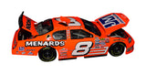 Authentic Dale Earnhardt Jr. #8 Menards Busch Series Signed Diecast Car - Back View: Detailed design elements and exclusive signatures make this diecast car a valuable addition to any collection, perfect for display or gifting.