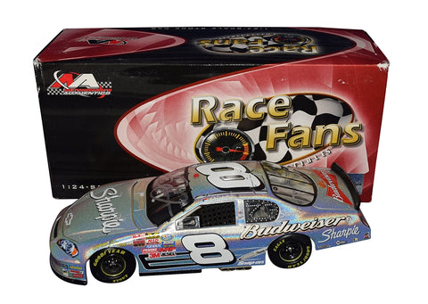 Authentic 2007 Dale Earnhardt Jr. #8 Sharpie Racing Mesma Chrome Diecast - Limited edition #0278, autographed by Earnhardt Jr., complete with COA. A chrome tribute to NASCAR excellence.