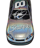 Shining NASCAR Tribute - 2007 Dale Earnhardt Jr. #8 Sharpie Racing Mesma Chrome Diecast, featuring an authentic signature. A symbol of speed and determination.