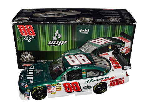 Authentic 2008 Dale Earnhardt Jr. #88 AMP Energy Diecast - Limited edition collectible, autographed by Earnhardt Jr., complete with COA. A tribute to the COT Car era in NASCAR.