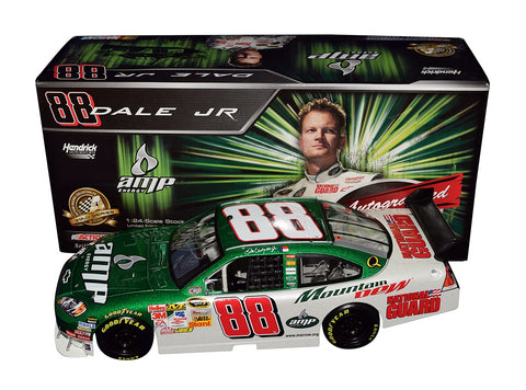Collector's delight - Limited edition 1/24 scale Diecast Car, featuring Dale Earnhardt Jr.'s genuine signature, exclusively obtained through public/private signings and coveted garage area access via HOT Passes.